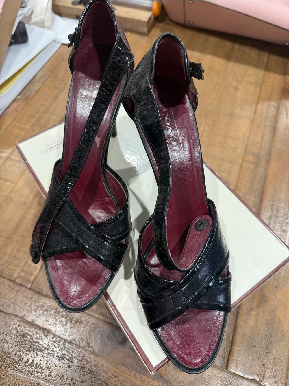 Coach heels